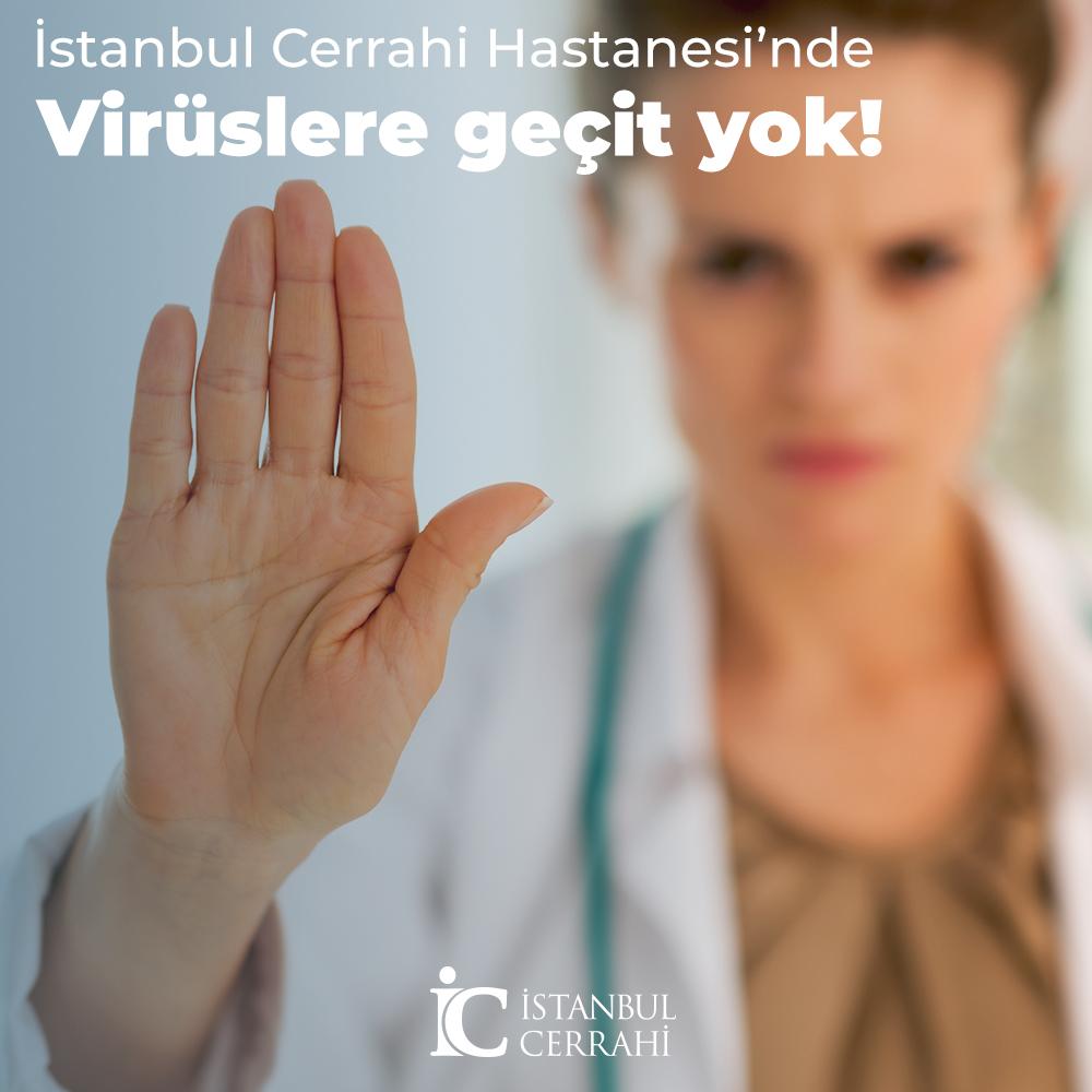 İstanbul Cerrahi Hastanesi’nde Virüslere Geçit Yok